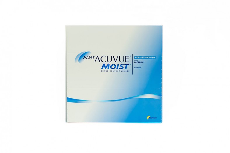 1-Day Acuvue Moist for Astigmatism 90 pack