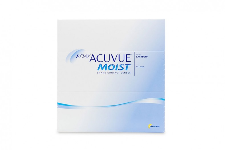 1-Day Acuvue Moist 90 pack 